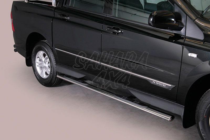 Side steps inox for SSangyong Actyon Sport 2012-