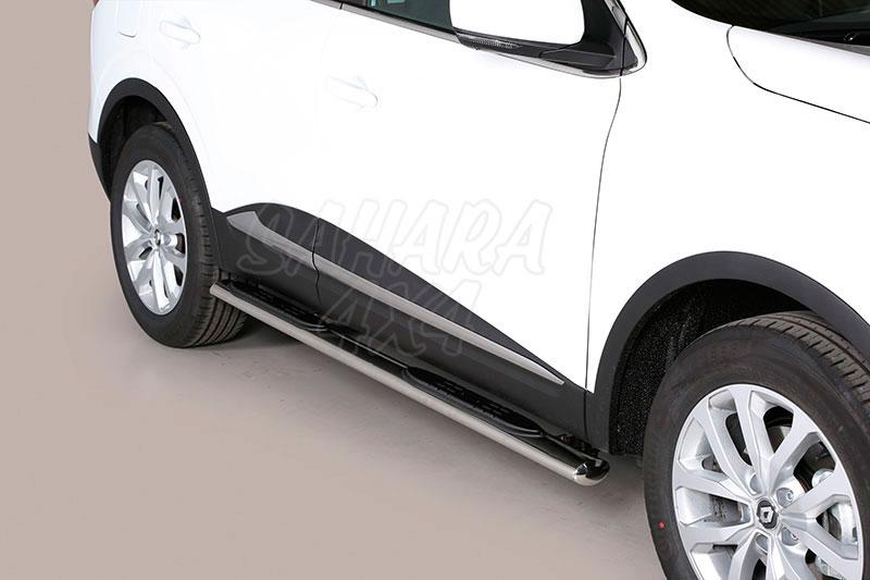 Side steps inox for Renault Kadjar 2015-