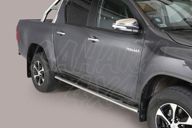 Side steps inox for Toyota Hilux Revo 2016-