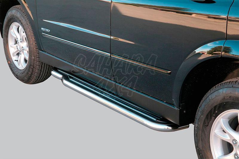 Side steps inox 50mm for SSangyong Actyon 2006-2010