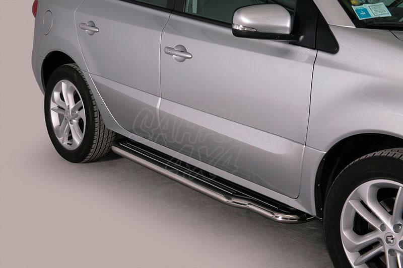 Side step inox 50mm for Renault Koleos 2008- - 