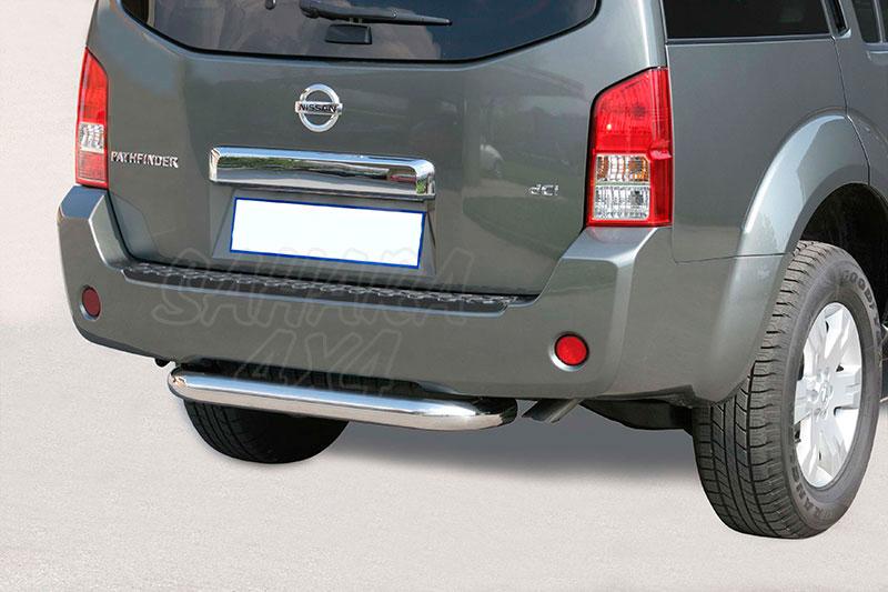 Rear bumper protection 76mm for Nissan Pathfinder 2005-2010