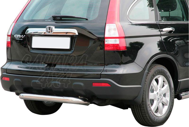 Protector de paragolpes trasero en tubo inox 76mm para Honda CR-V 2007-2010