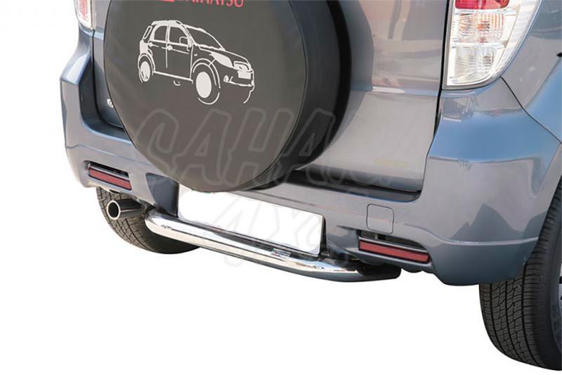 Protector de parachoques trasero en tubo inox 76mm para Daihatsu Terios 2006-2009 - 