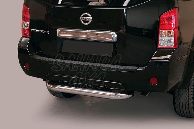 Rear bumper protection 76mm for Nissan Pathfinder 2010- - 