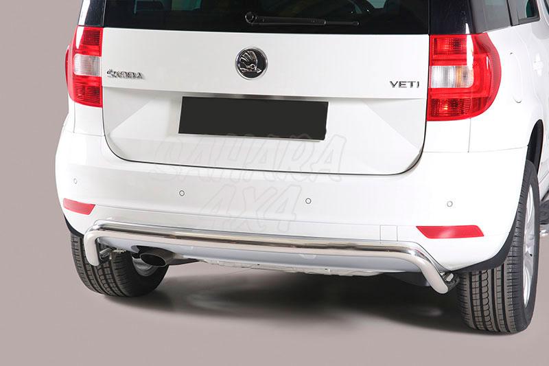 Rear bumper protection 50mm for Skoda Yeti 2009-2014