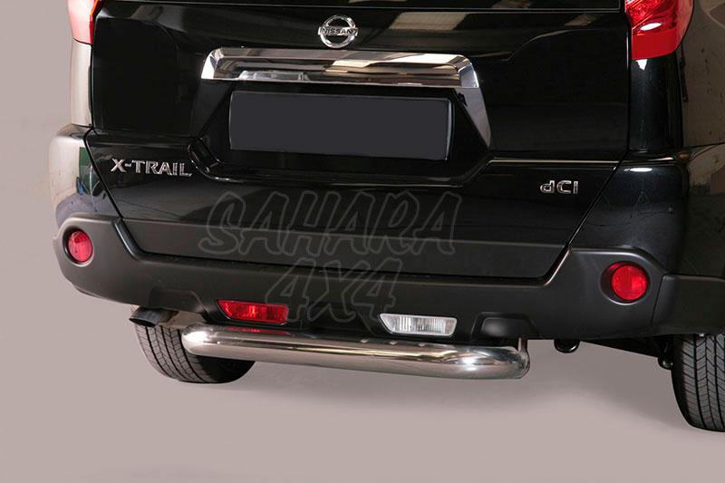 Rear bumper protection 76mm for Nissan X-Trail 2010-2014