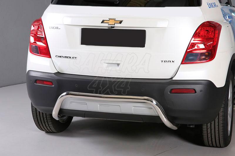 Rear bumper protection , Inox 50mm Chevrolet Trax 2013-
