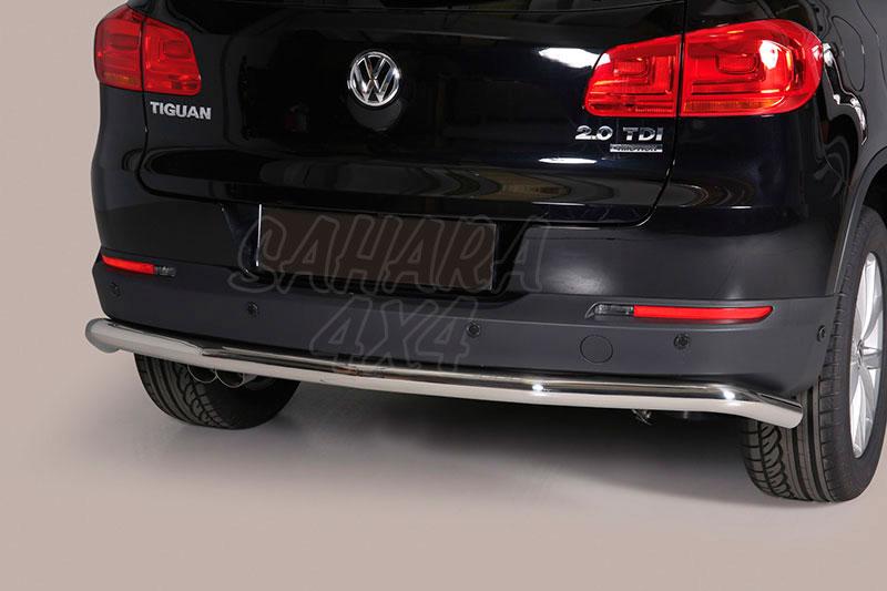 Rear bumper protection 63mm for Volkswagen Tiguan 2011-