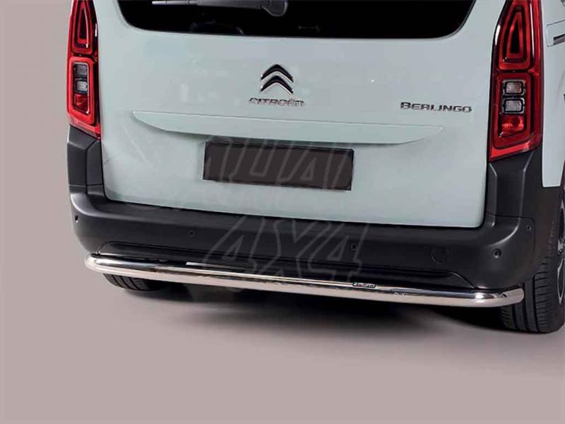 Rear bumper protection 63mm for Citroen Berlingo 2018-