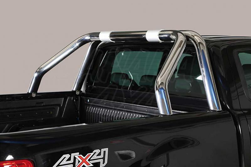 Rollbar en acero inox 76mml. Tipo RLD para Ford Ranger 2012- - 
