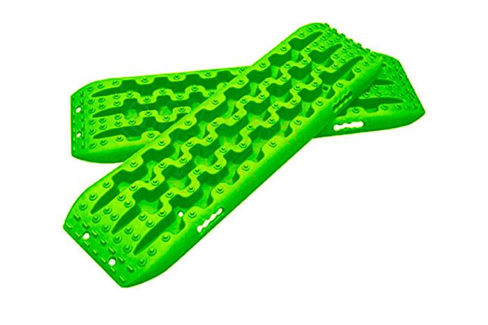 Pareja de Planchas en plastico Four Wheeler (Verde Lima)