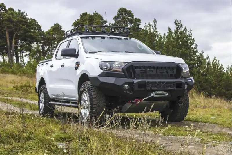 Ford Ranger 2012-2022 aluminum RIVAL bumper w/ LED headlamps