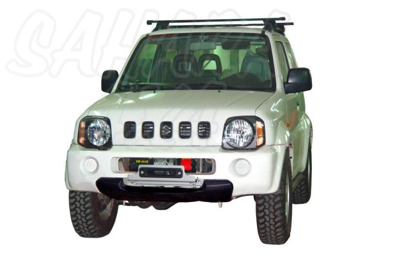 Base de cabestrante oculta para instalar en parachoques de origen para Suzuki Jimny 2003-2012