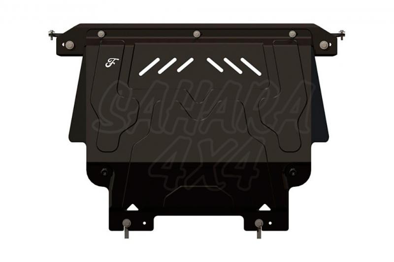 Protección de cárter y caja de cambios en acero 2mm para Ford Transit Courier 2014-