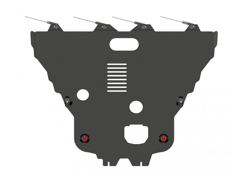 Steel Skid plate Sheriff for Ssangyong Tivoli 2016-