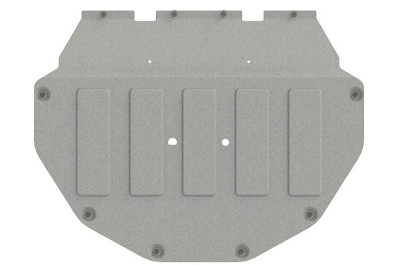 Protección de cárter y caja de cambios en aluminio 4mm (estampado) (2.0; 2.0D)