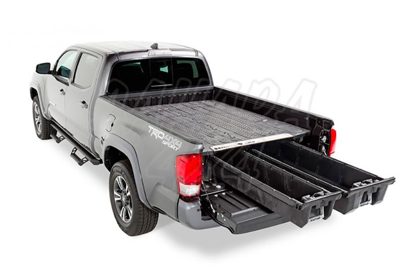 DECKED floor storage drawer system for Toyota Hilux 2016-