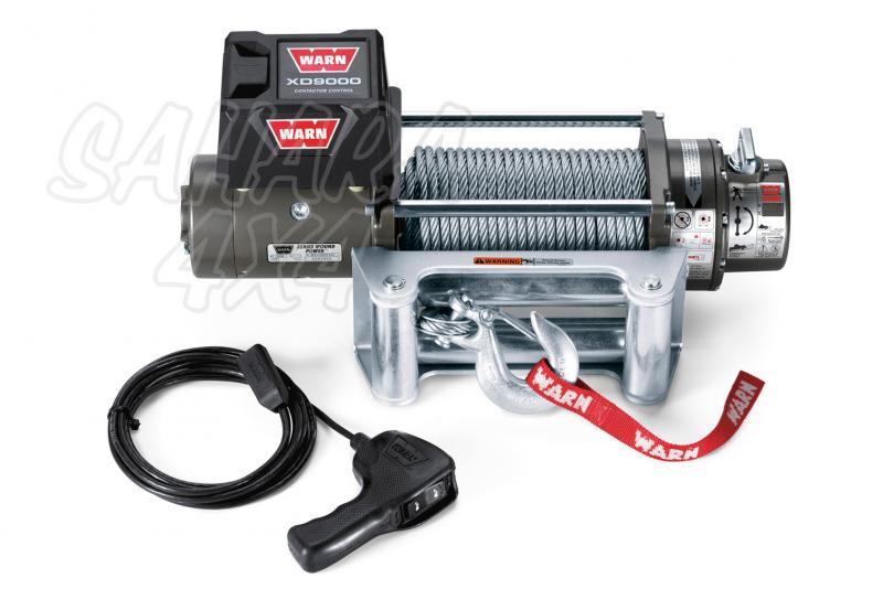 Warn Winch XD 9000 - 4.080Kg. 9.000 Lbs. Steel Line Material. 12v.