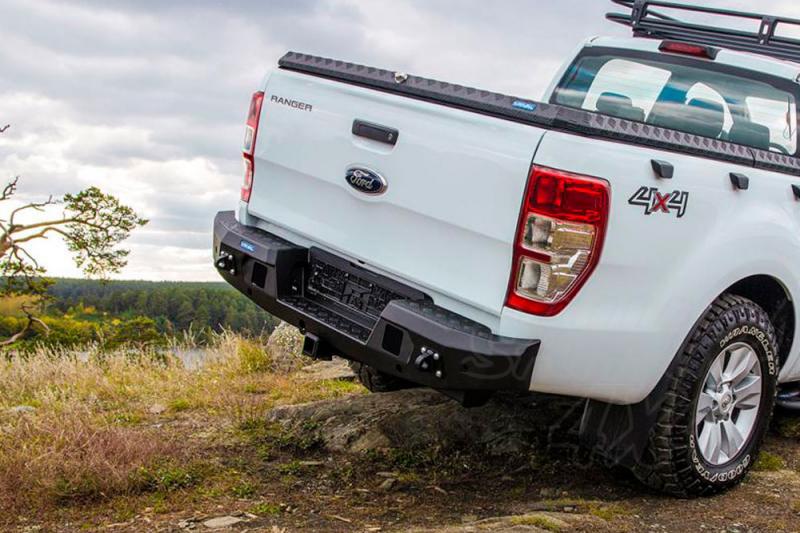 Paragolpes trasero Rival en aluminio para Ford Ranger 2012-