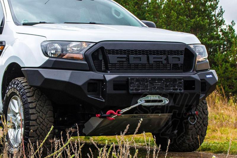 Paragolpes delantero Rival en aluminio para Ford Ranger 2011-2015