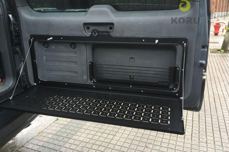 Deluxe tailgate pocket Toyota Land Cruiser 120