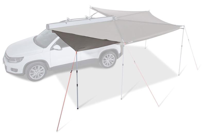 Batwing Front Edge Zippered Insert - Increase the coverage of your Batwing Awning with the Front Edge Zippered Insert.