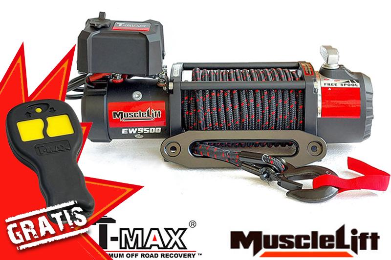 OFERTA Cabrestante TMAX + Mando inalambrico