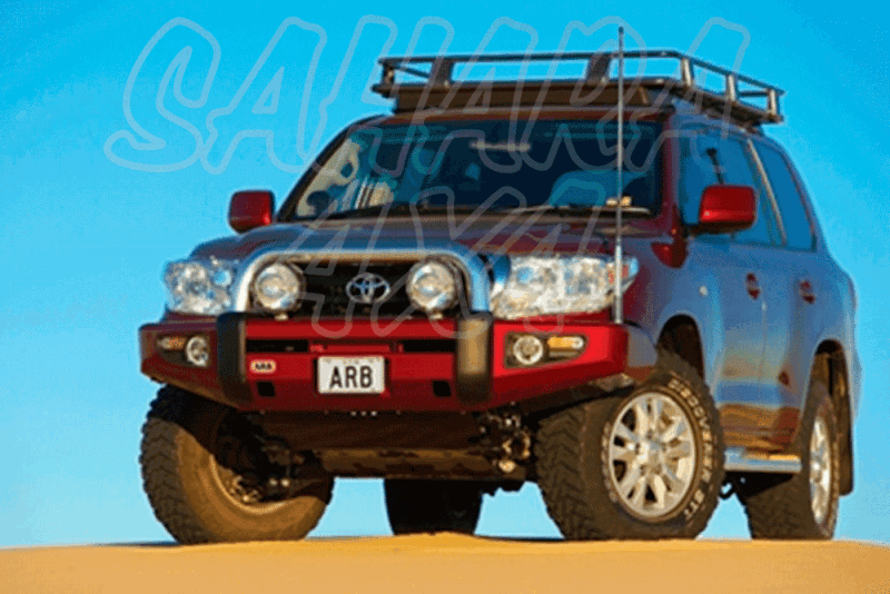 ARB Front Sahara Bar LAND CRUSIER 200 (2008-) with headlamp washers