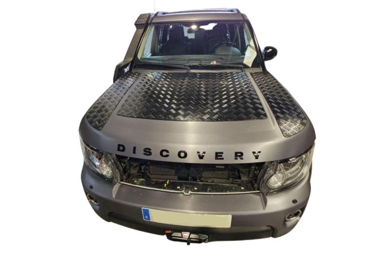 Kit of aluminum protections for Hood Land Rover Discovery 4