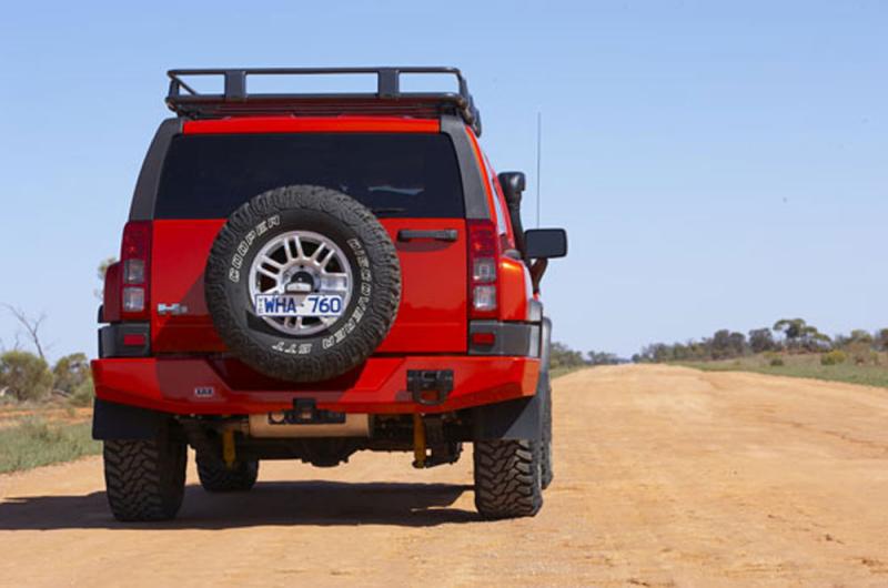 Rear ARB Bumper Hummer H3 with flares - 