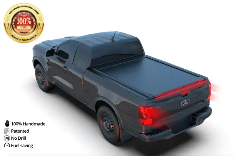 Tessera Roll+ Roller cover in Matt Black Ford Ranger 2023+