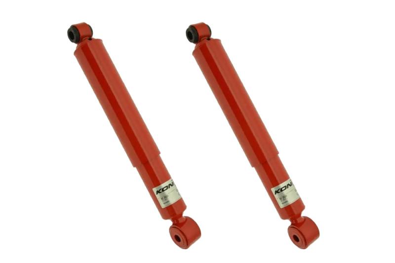 Pair of Koni Heavy Track rear shock absorbers +20mm Nissan Navara D40