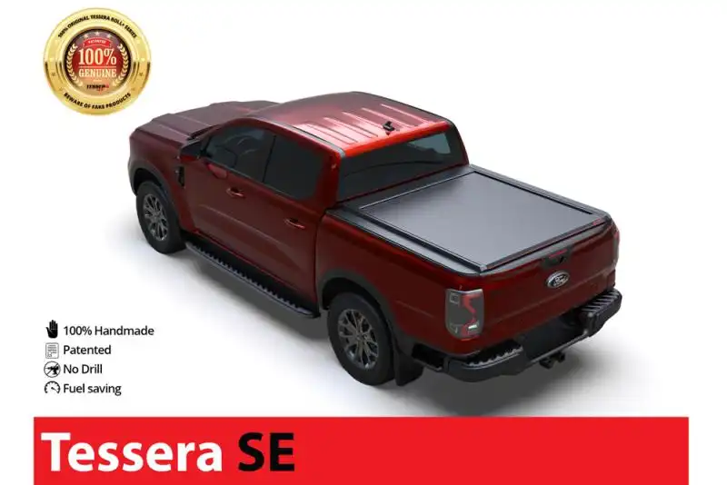 Tapa enrollable Tessera SE en negro mate Ford Ranger Raptor 2023+