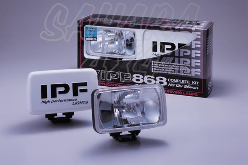 IPF HYBRID RECT SET 55W Rectangular - Pareja de Faros Lux Posicion + Largas  55w