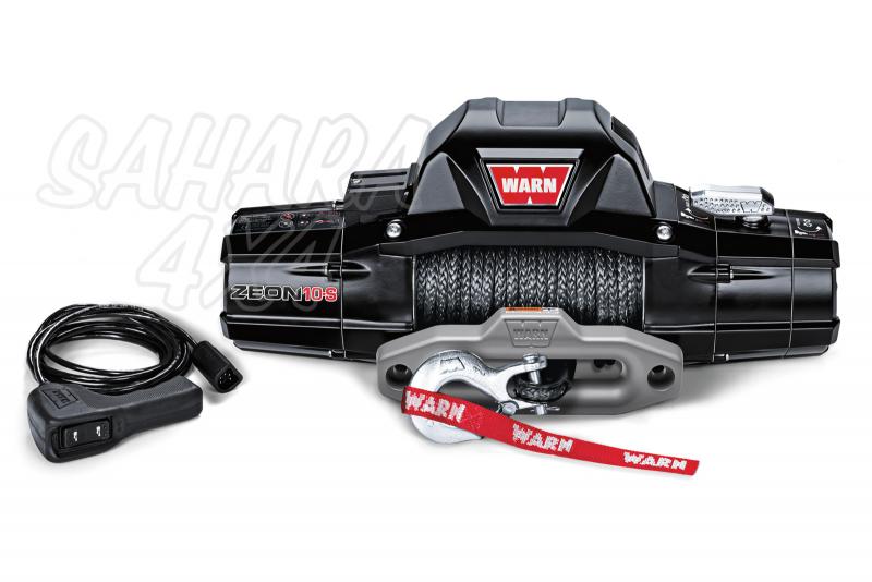 Warn winch ZEON 10S - 4.536 Kg ,10,000 lbs. Synthetic Line Material. 12v/24v