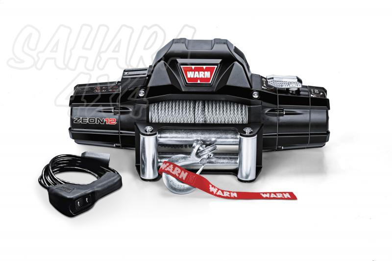 Warn winch ZEON 12 - 5.443Kg. 12.000Lbs. Steel Line Material. 12/24v