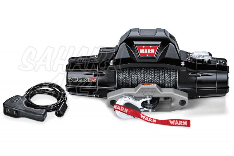 Warn winch ZEON 8S - 3.630Kg. 8.000Lbs. Synthetic Line Material. 12v