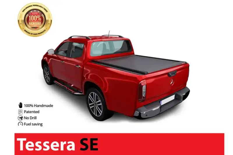 Tapa enrollable Tessera SE en negro mate Mercedes Clase X