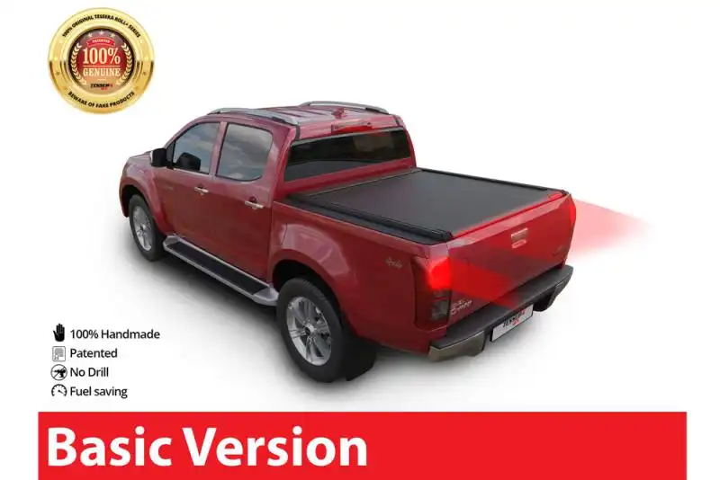 Tessera Roll+ Roller cover in Matt Black Isuzu D-Max 2012-2020