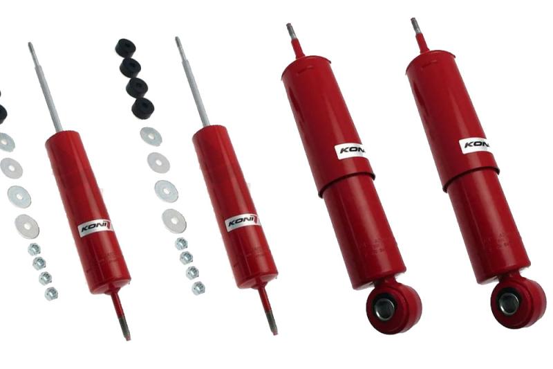 Kit 4 Shock Absorbers Koni Raid Toyota Land Cruiser 105/80 +50 mm