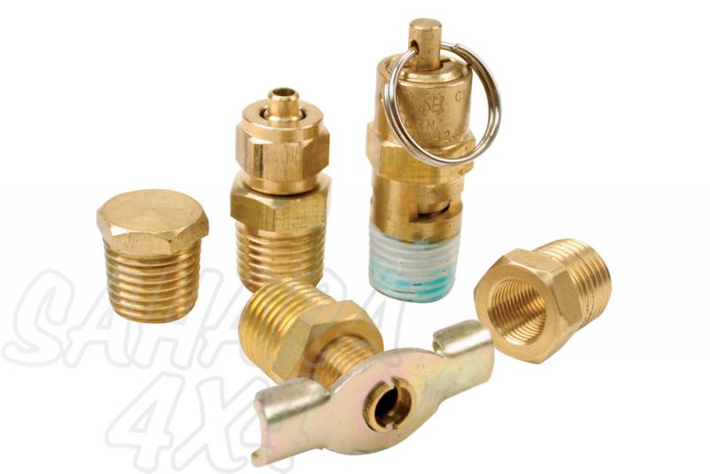 Viair Air Locker Tank Port Fittings Kit - 200 PSI Rated Systems