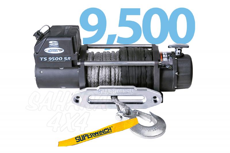 Superwinch Tiger Shark 9.500lbs  4.309 Kg Cable sintetico