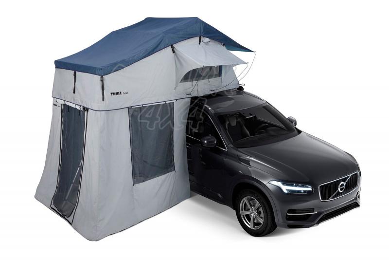 Roof Top Tent Thule Tepui Autana 3 (Haze Gray) - Made for year-round adventures in any climate and features an extended canopy for additional privacy.