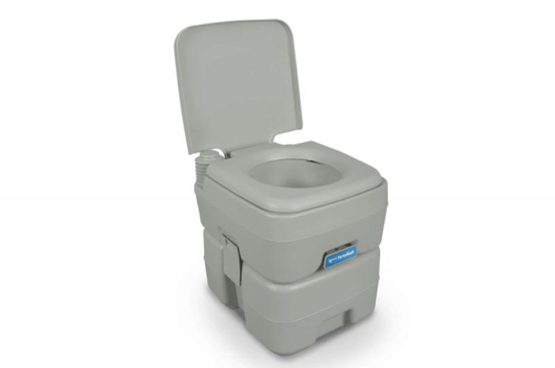 Kampa Portaflush 20 Camping toilet 20 Lts - Hygienic and easy to clean, it is suitable for use outdoors and indoors