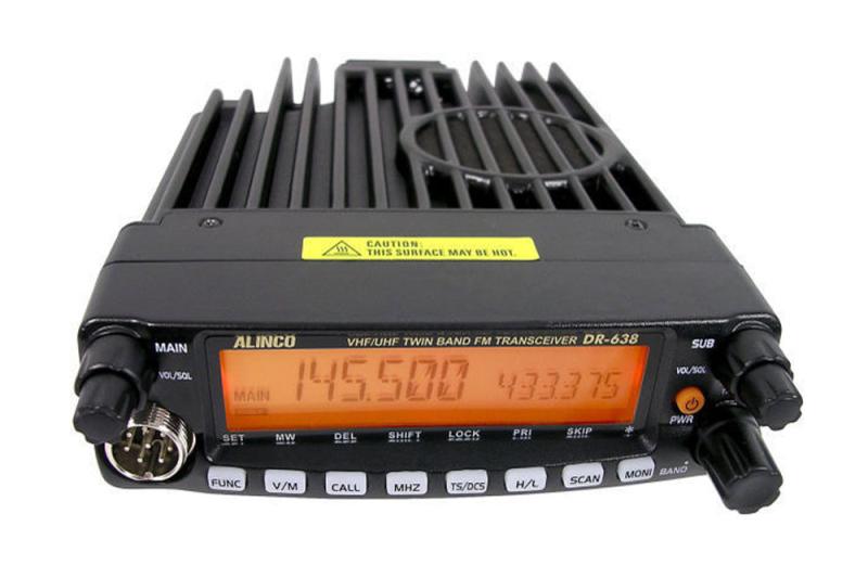 Alinco DR-638HE VHF/UHF - VHF/UHF, 13.8 volts