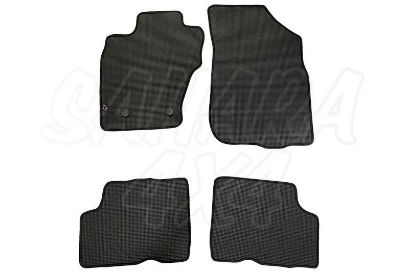 Alfombras a medida para Dacia Duster - Kit de 4 alfombras, pulse para seleccionar el material.