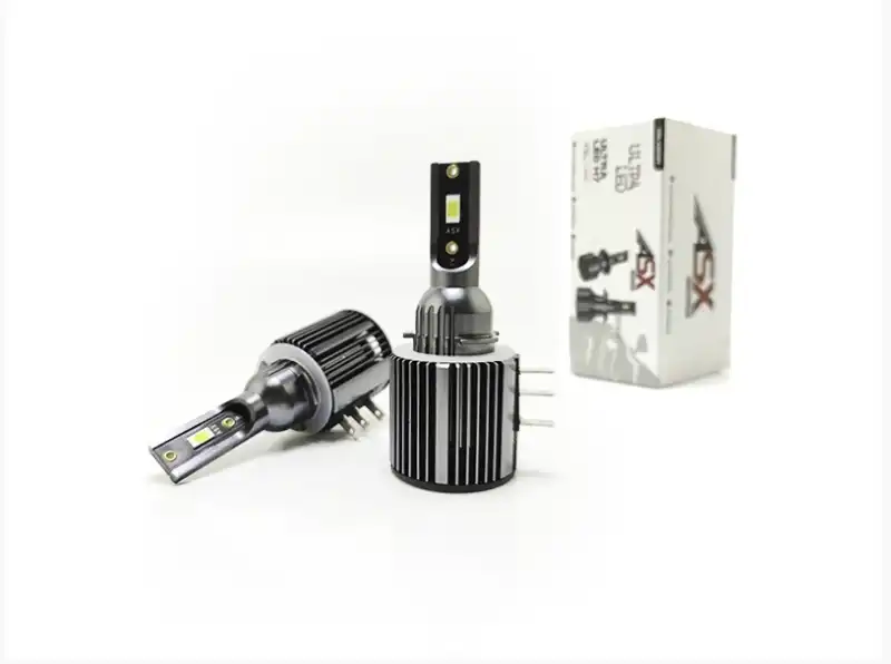 KIT BOMBILLAS ASX ULTRA LED H15 con CERTIFICADO para ITV