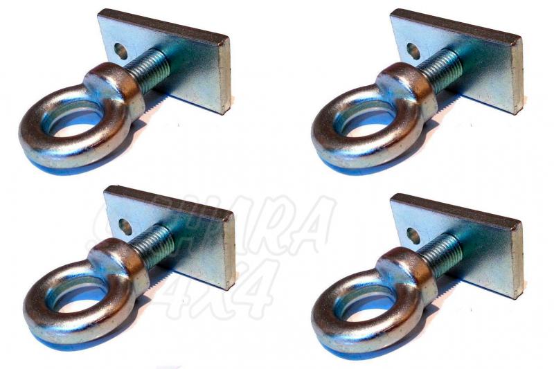 Set of 4 bolts fixing kit - This is for a set of 4 plates and eye bolts