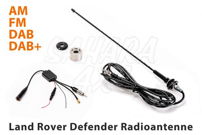 Antena de radio Land Rover Defender- AM/FM/DAB/DAB+ - 
